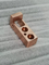 Bronze Copper Holder Shaft Connector CNC Machining Machined Parts  20-30 Sets